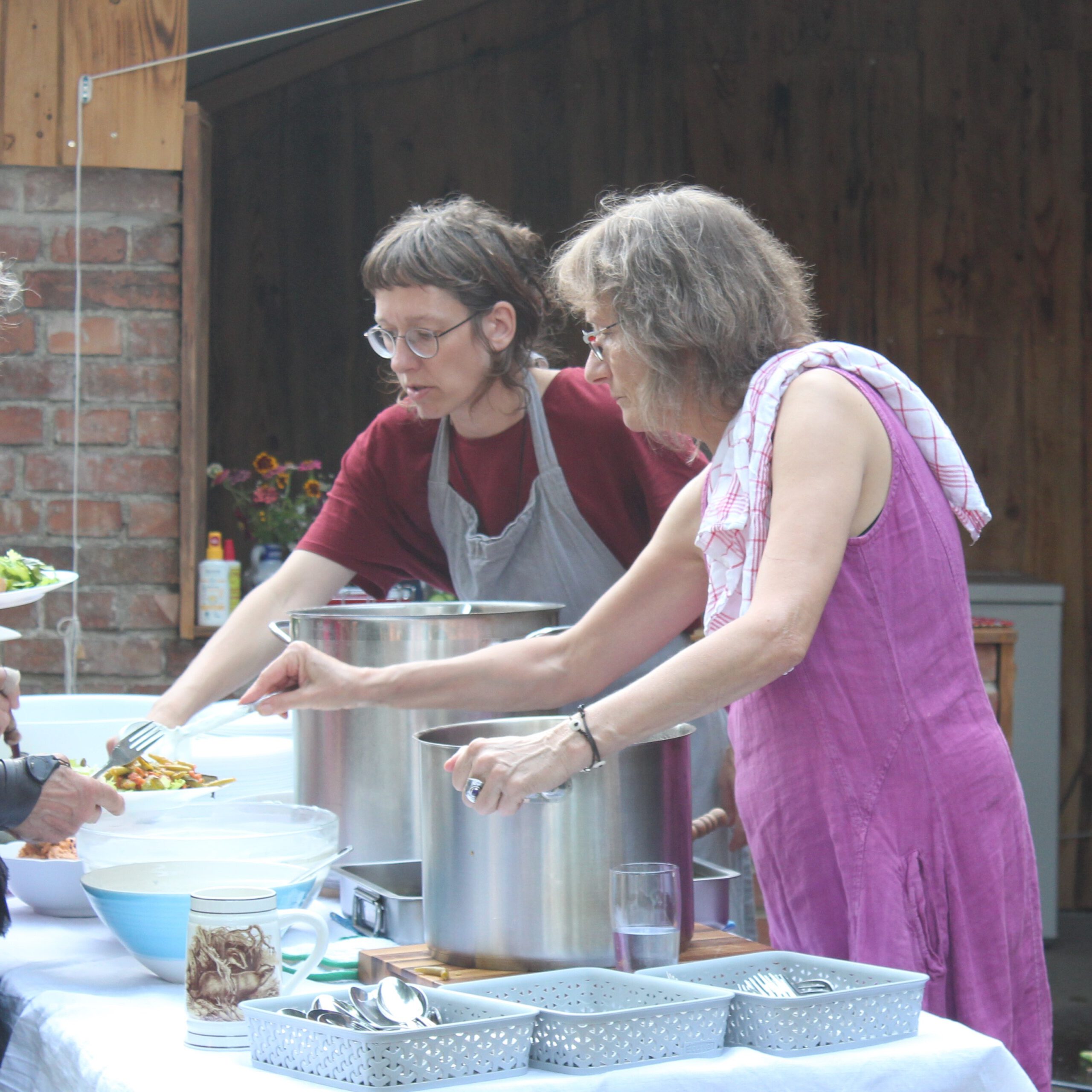 Dorfküche Kessel und Curry